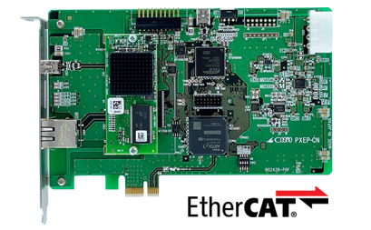 PGS搭載 EtherCAT専用 多機能モーションコントローラ「PXEP-CN」